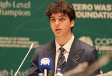 بملامح جده وطموح عالمي.. حفيد أردوغان يخطف الأنظار في قمة المناخ ويطلق مبادرة دولية للشباب